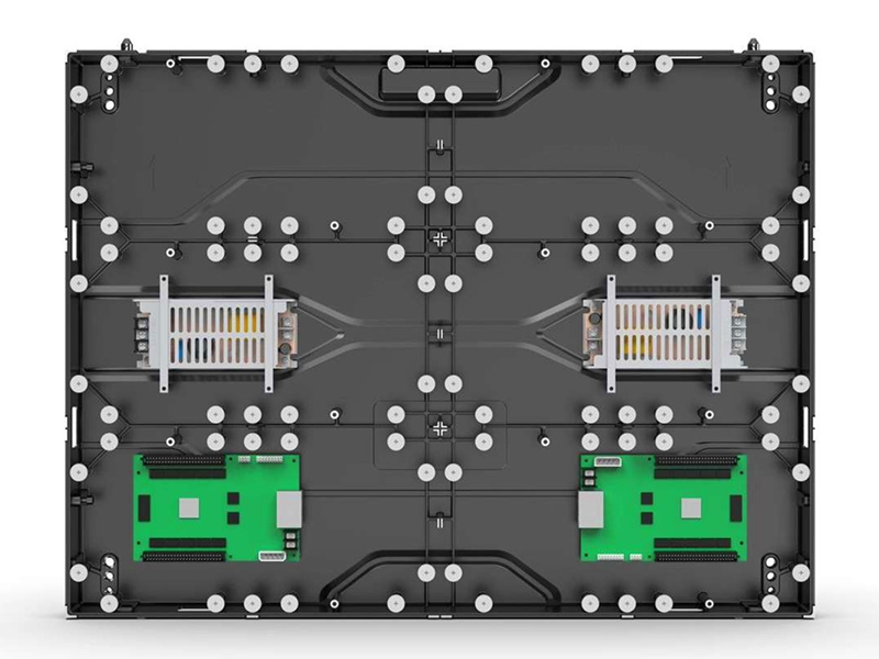 小間距LED顯示屏雙電源數(shù)據(jù)備份箱體